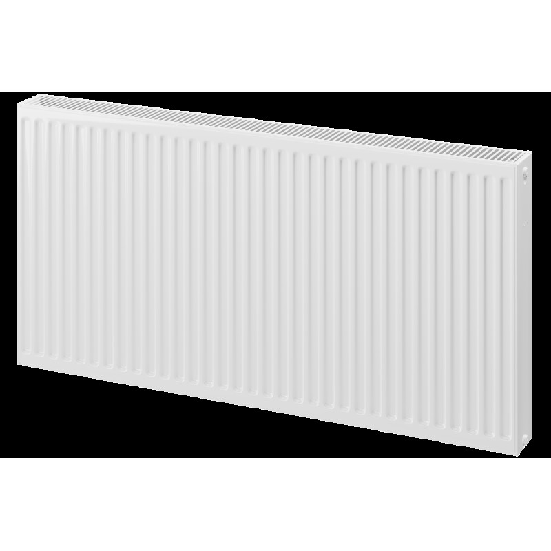 Mexen C22 plokščias radiators 300 x 800 mm, šoninis prijungimas, 746 W, baltas - W422-030-080-00