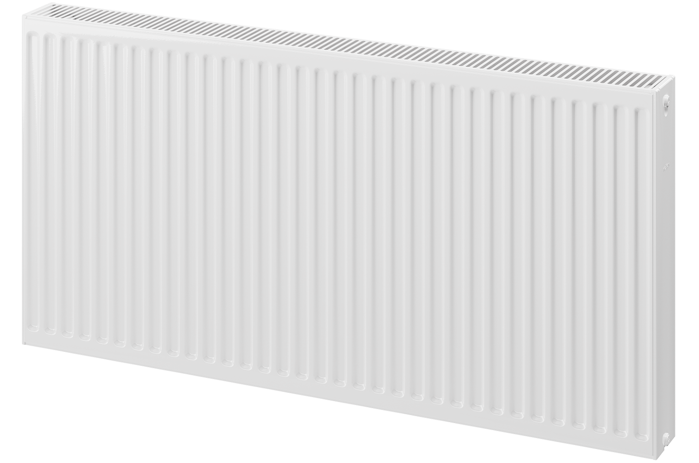 Mexen C22 plokščias radiators 300 x 800 mm, šoninis prijungimas, 746 W, baltas - W422-030-080-00