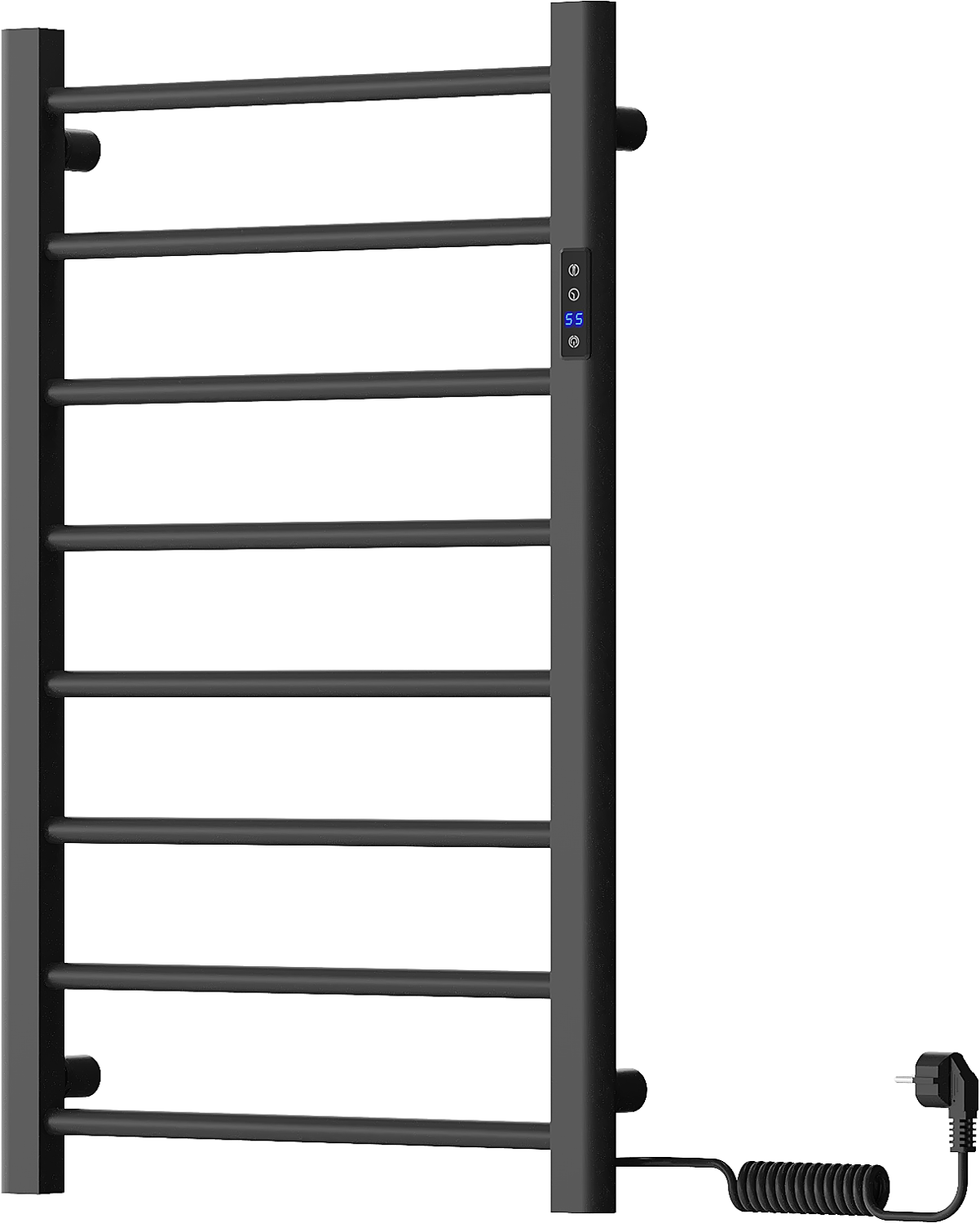 Mexen Oso elektrinis radiatorius 2-in-1 stovintis 910 x 500 mm, 200 W, juodas - W304-0910-500-00-70