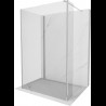 Mexen Kioto Walk-in dušo siena 125 x 95 x 40 cm, skaidrus, chrom - 800-125-095-221-01-00-040