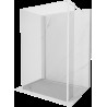 Mexen Kioto dušo siena Walk-in 120 x 75 x 30 cm, skaidrus, baltas - 800-120-075-221-20-00-030