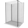 Mexen Kioto Walk-in dušo pertvara 90 x 85 x 30 cm, skaidri, juoda - 800-090-085-221-70-00-030