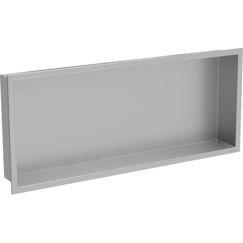 Mexen X-Wall-R įleidžiama lentyna su apsiuvimu 75 x 30 cm, inox - 1910753010