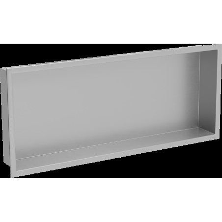 Mexen X-Wall-R įleidžiama lentyna su apsiuvimu 75 x 30 cm, inox - 1910753010