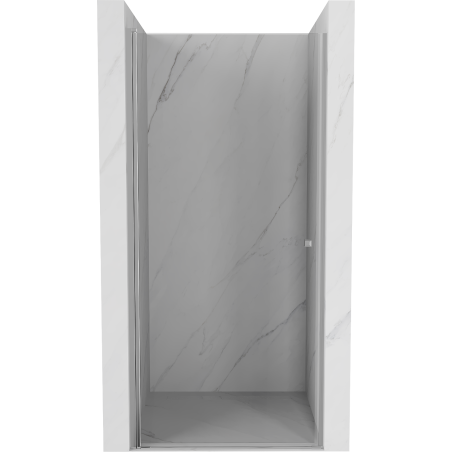 Mexen Pretoria pakreipiamos dušo durys 85 cm, Skaidrus, Chromo - 852-085-000-01-00