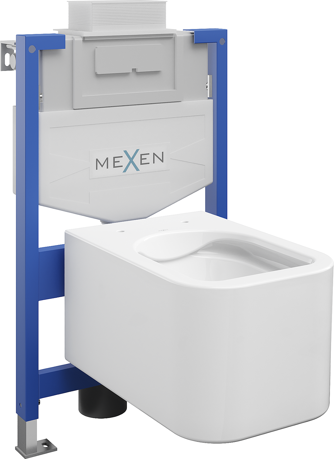 Mexen WC potinkinis komplektas Felix XS-U stovas su klozetu Elis, Balta - 6853391XX00