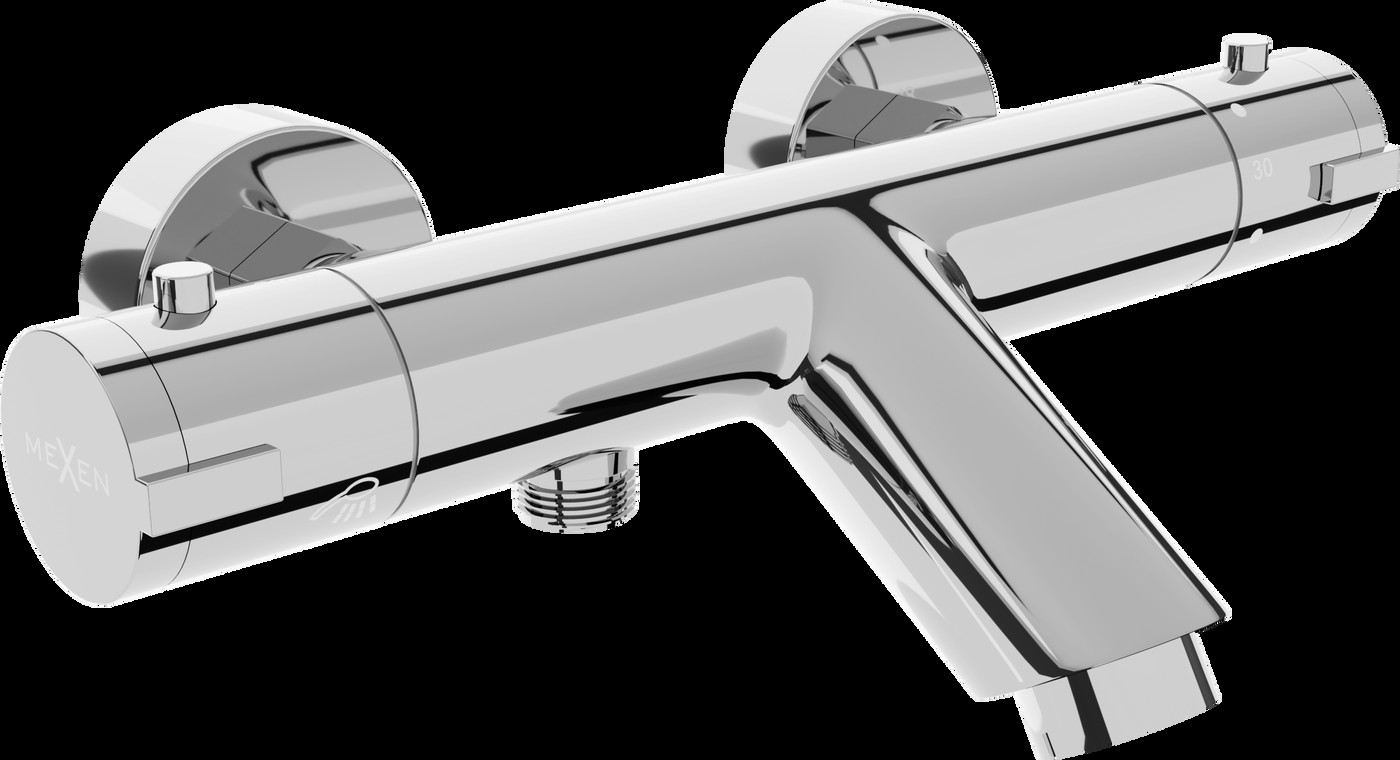 Mexen Kai termostatinis vonios maišytuvas, Chromo - 77300-00